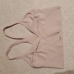 Spanx blush pink lounge bra